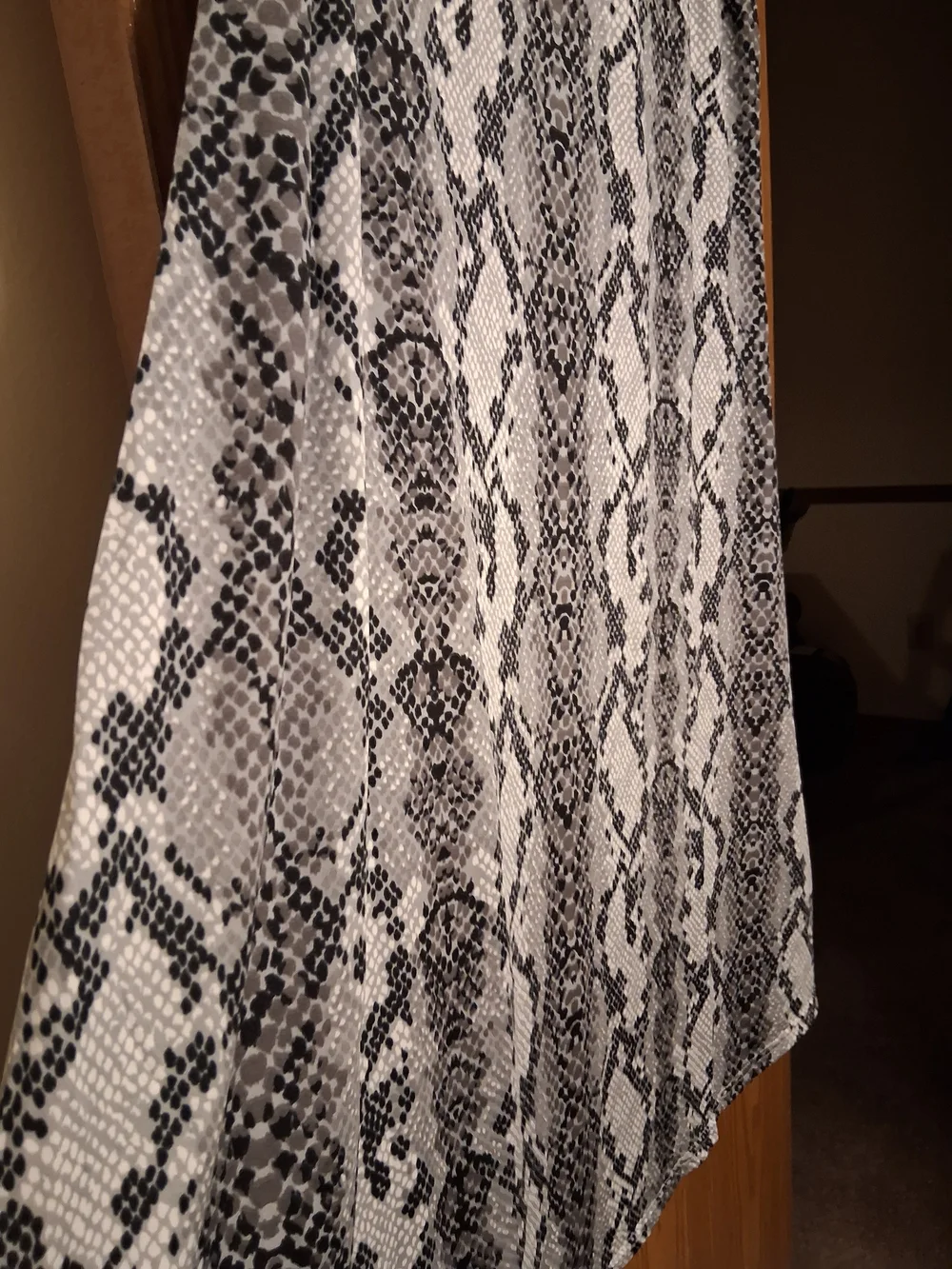 Animal Print Maxi Skirt Womens XL.